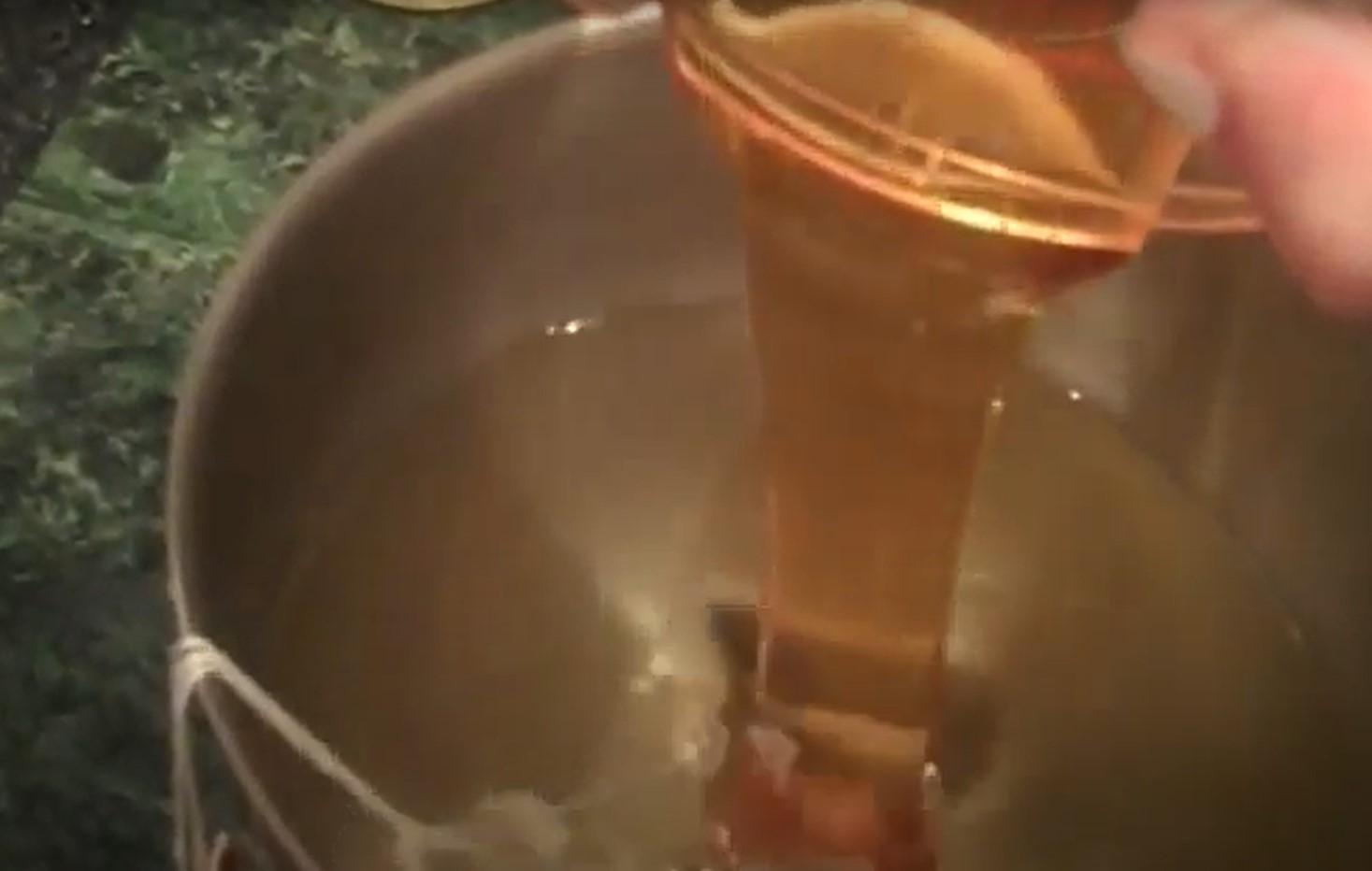 وصفة - جرانيتا العسل بالشاي الأخضر: علاج لنزلات البرد - الخطوة 2