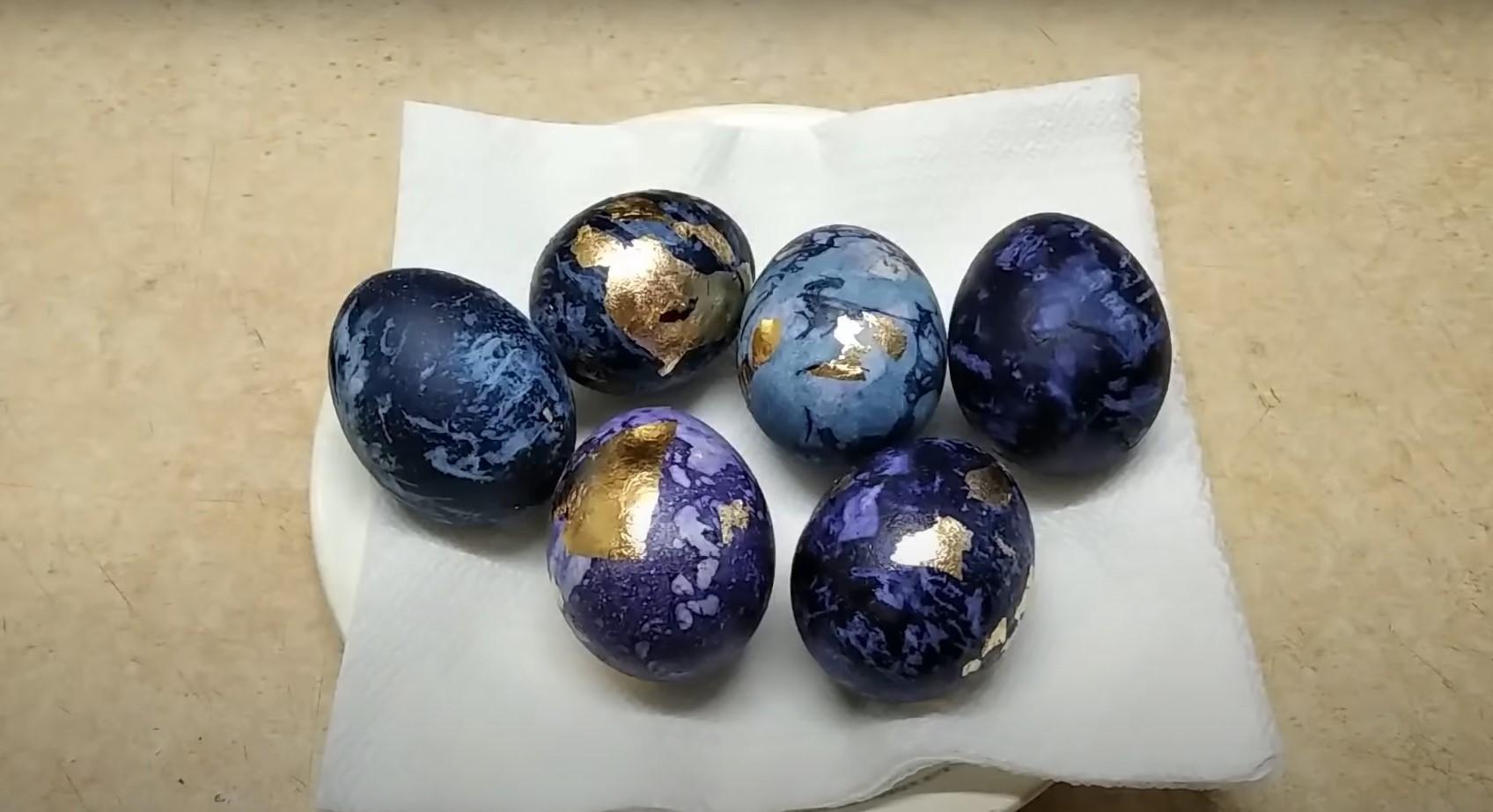 Opskrift - Originale gyldne påskeæg - Trin 10