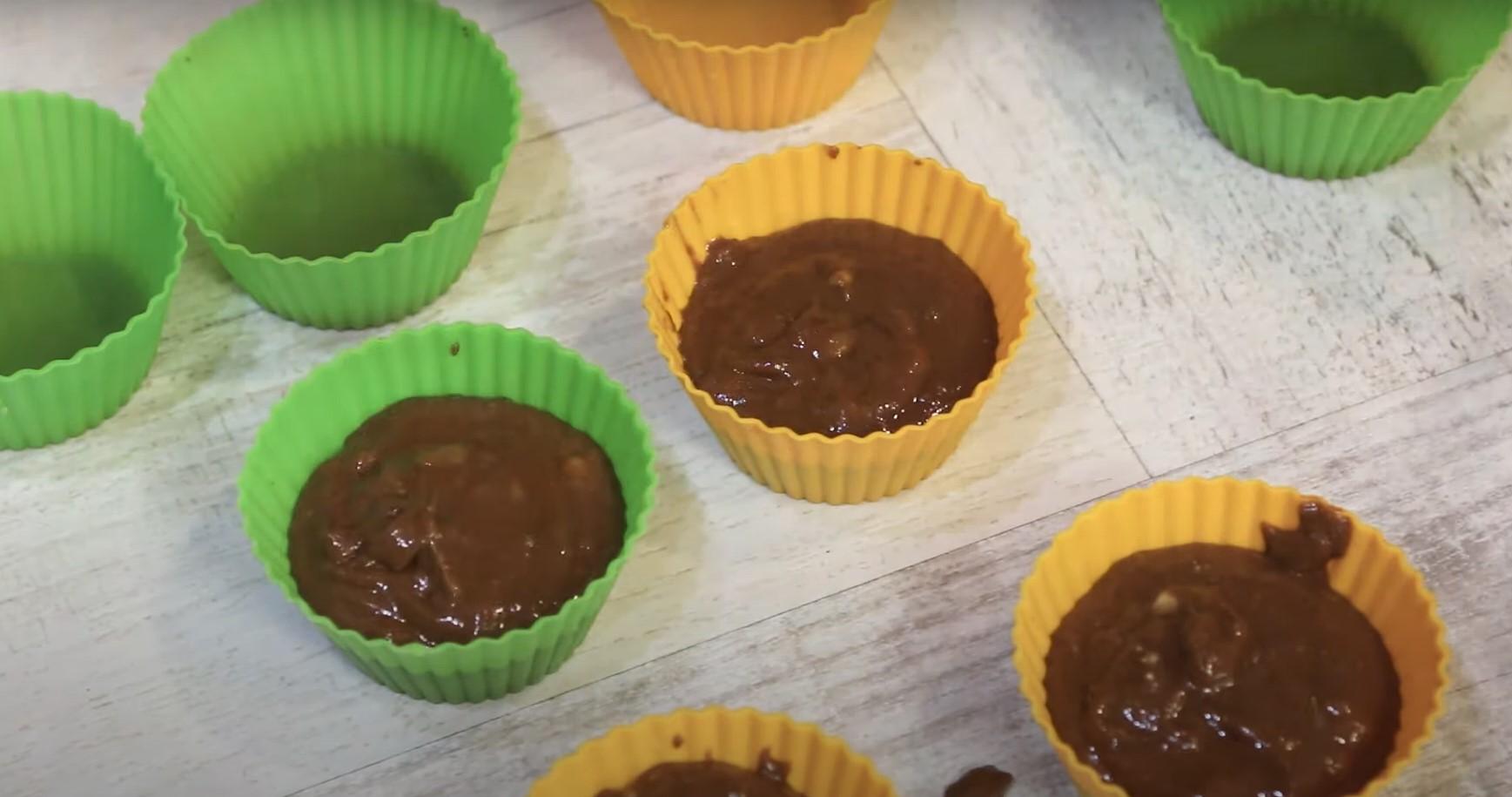 Recepta - Magdalenes saludables de plàtan i cacau - Pas 6