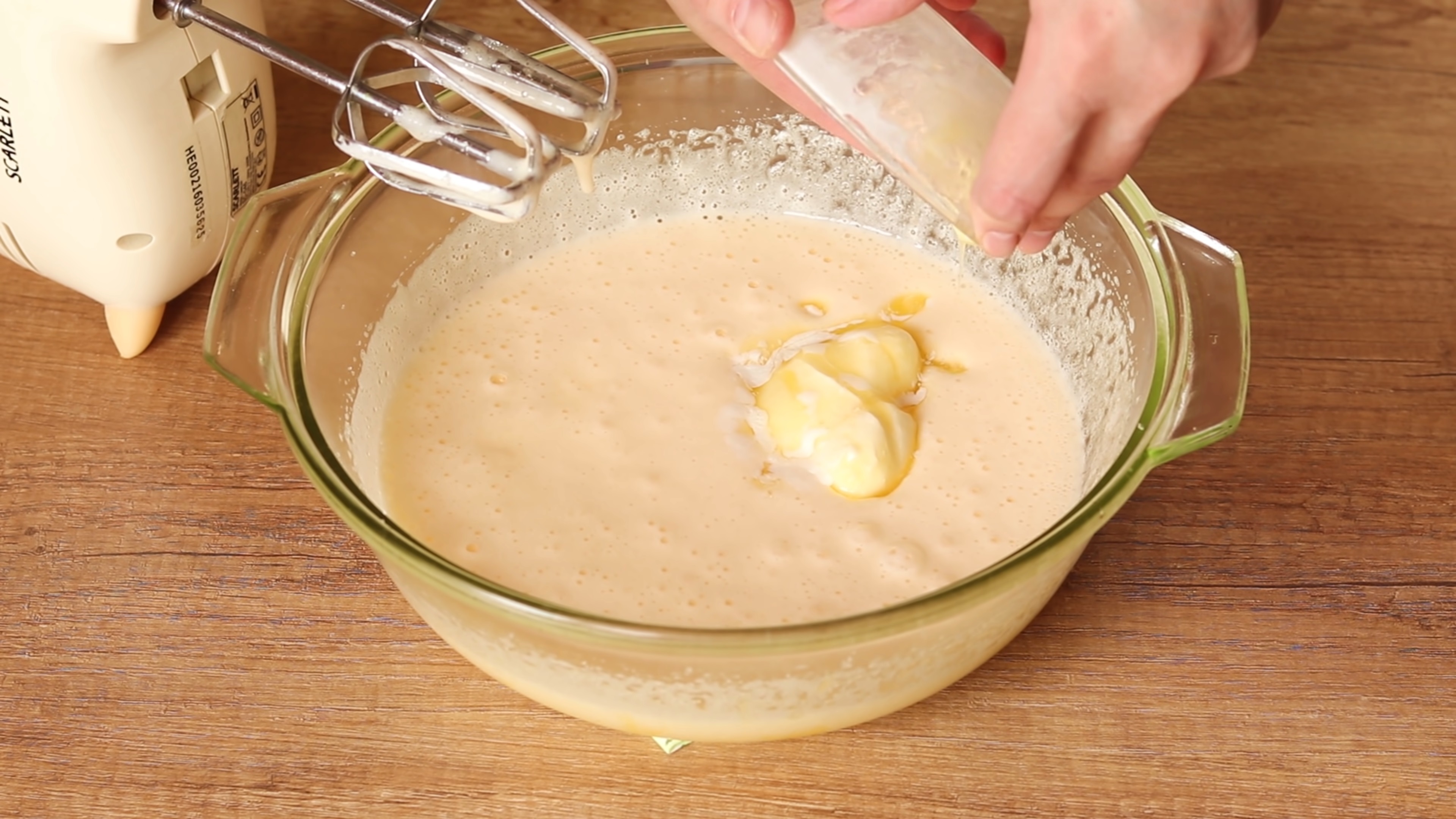 สูตร - เค้กพุดดิ้งอีสเตอร์แบบง่ายๆ ไม่ใช้ยีสต์ ในพิมพ์ - ขั้นตอนที่ 3