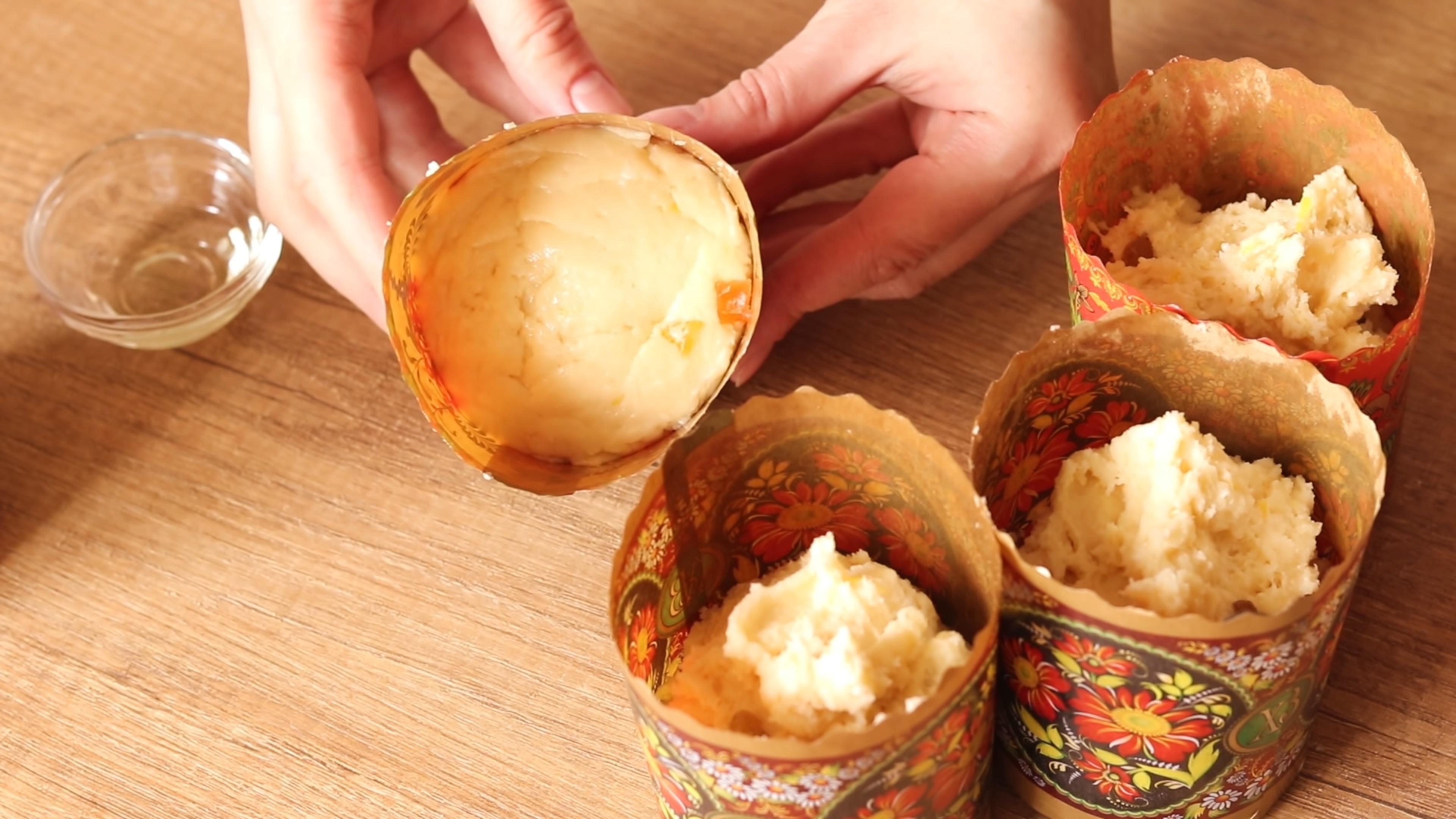 สูตร - เค้กพุดดิ้งอีสเตอร์แบบง่ายๆ ไม่ใช้ยีสต์ ในพิมพ์ - ขั้นตอนที่ 8