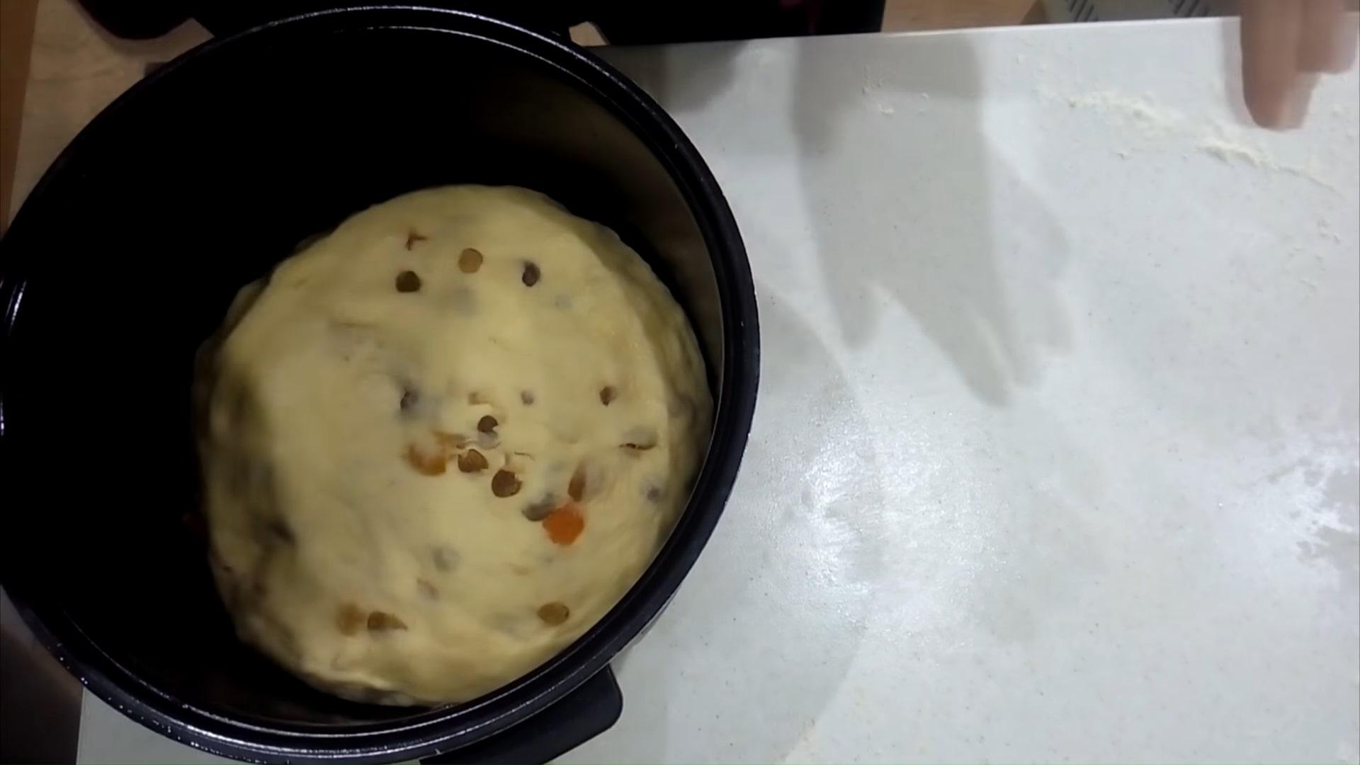 สูตร - เค้กอีสเตอร์ทำง่ายในหม้อหุงช้า - ขั้นตอนที่ 7