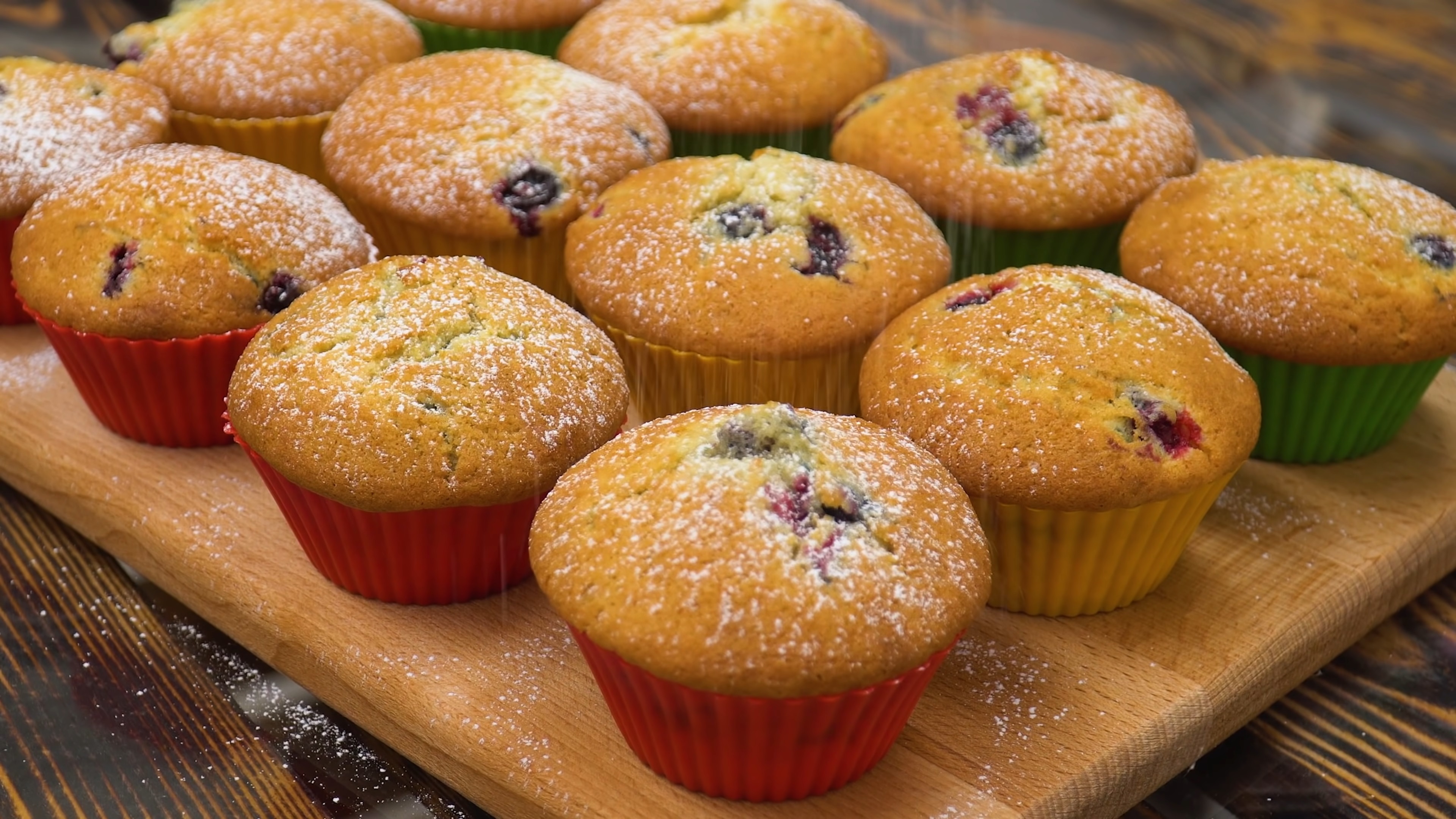 Resipi - Lemon Kefir Muffins - Hakbang 10
