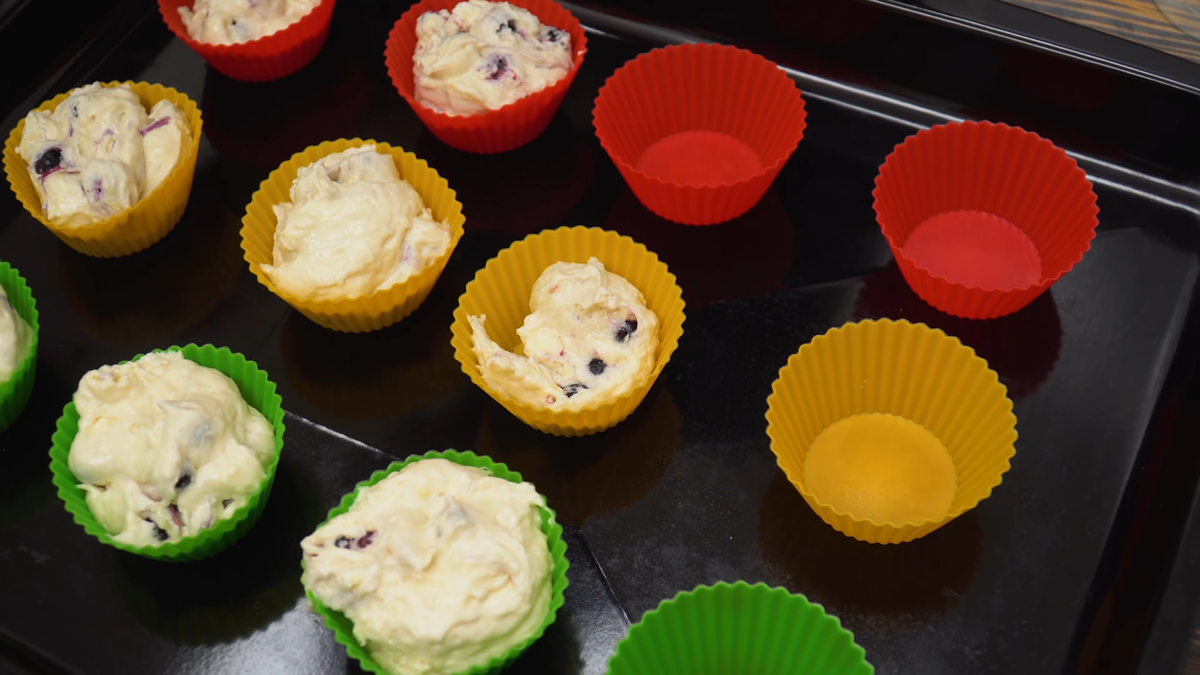 Resipi - Lemon Kefir Muffins - Hakbang 8