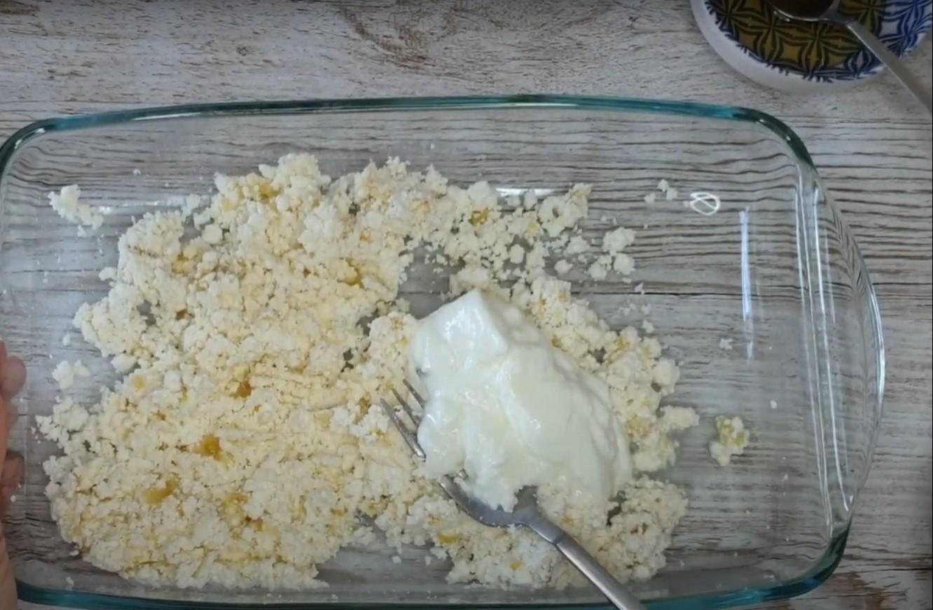 Recepta - Magdalenes de plàtan i mel - Pas 3