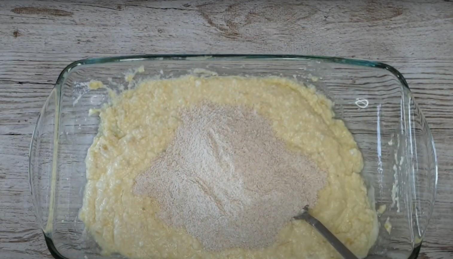 Recepta - Magdalenes de plàtan i mel - Pas 6