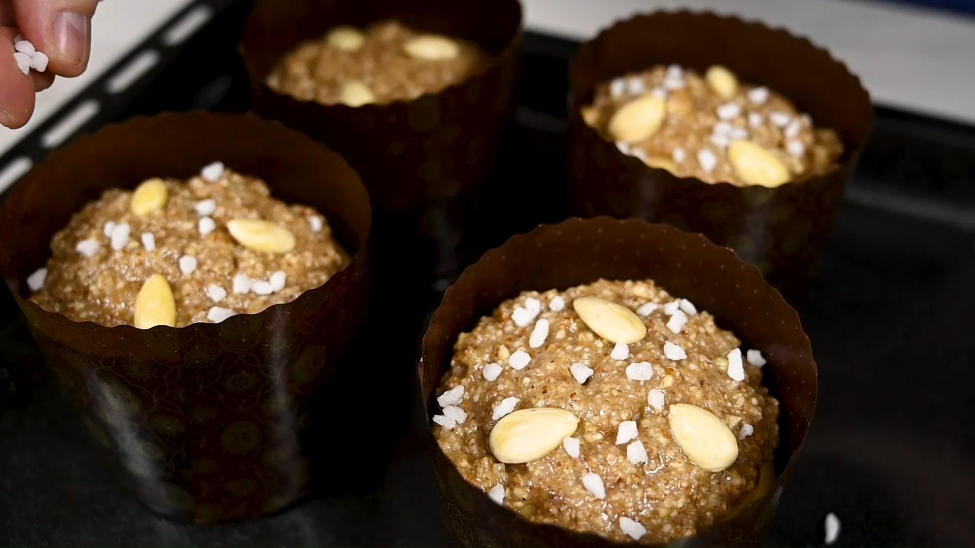 Une délicieuse recette de glaçage aux noix pour gâteau de Pâques à base d'amidon - Étape 3