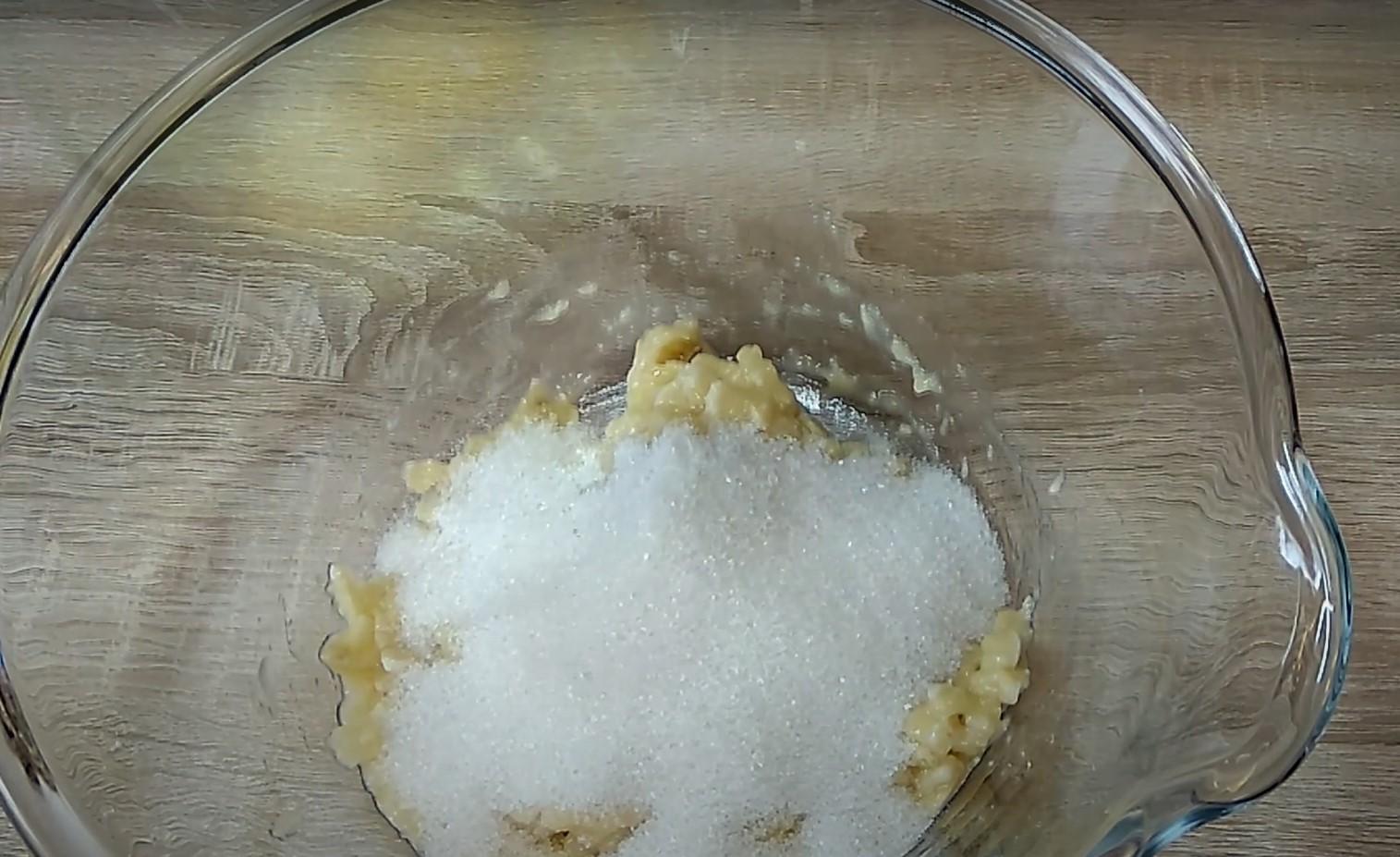 Recepta - Magdalenes de plàtan i nous - Pas 3