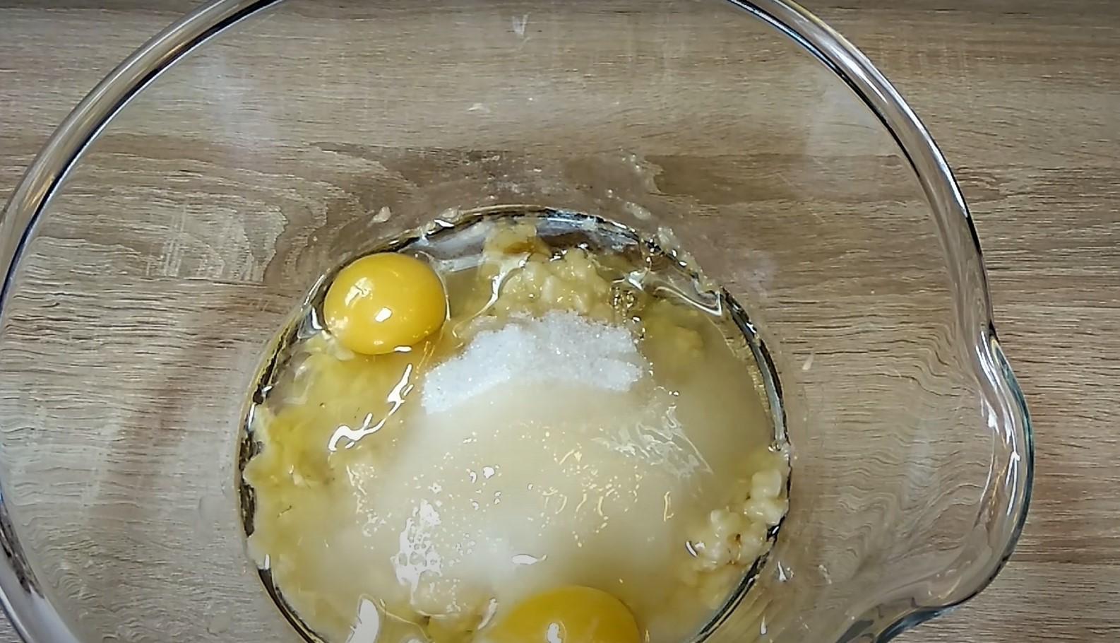 Recepta - Magdalenes de plàtan i nous - Pas 4