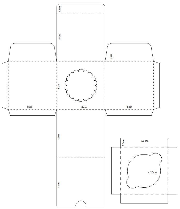 قالب علبة الكب كيك - صورة