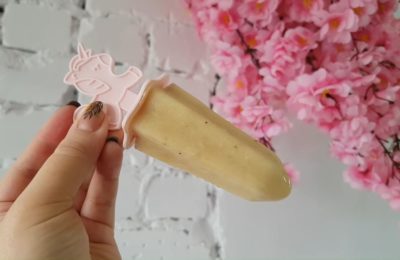 طريقة عمل آيس كريم شربات الموز - الخطوة 6