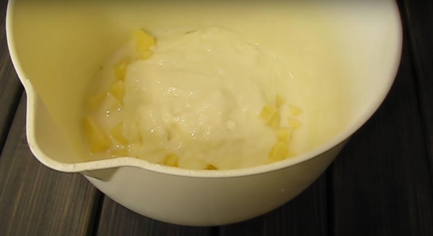 Recipe ng Apple Cinnamon Muffin - Hakbang 5