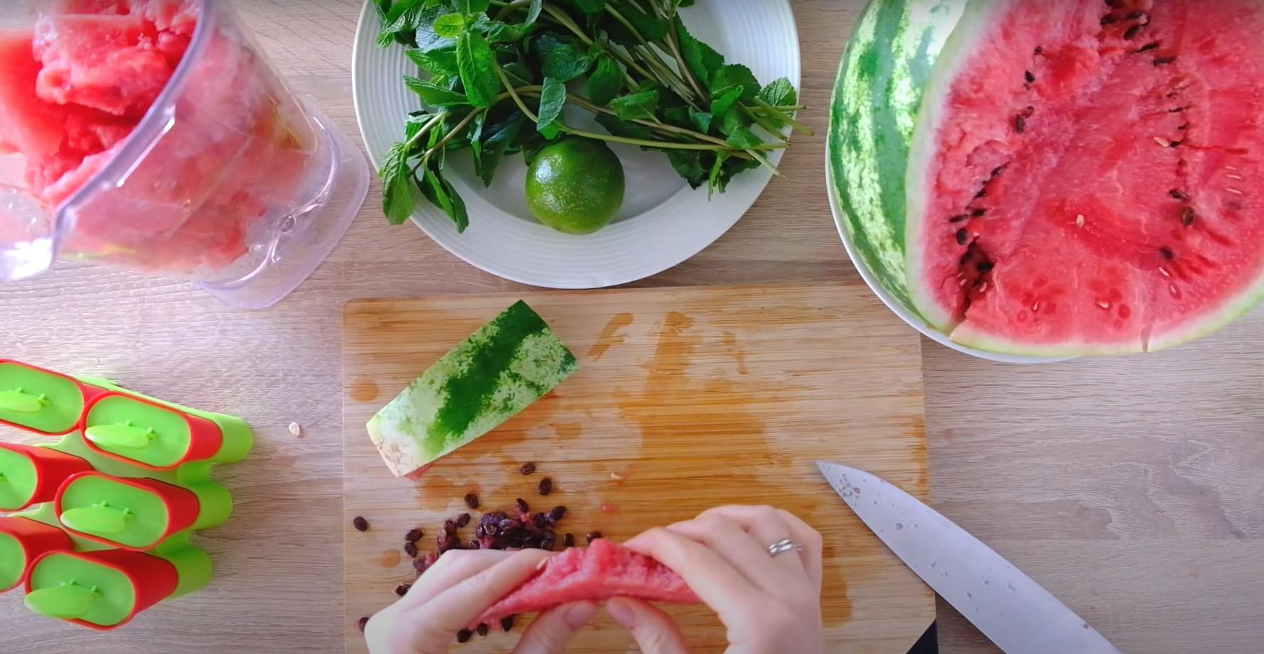 Recepta - Com fer gelat de sorbet de síndria - Pas 1