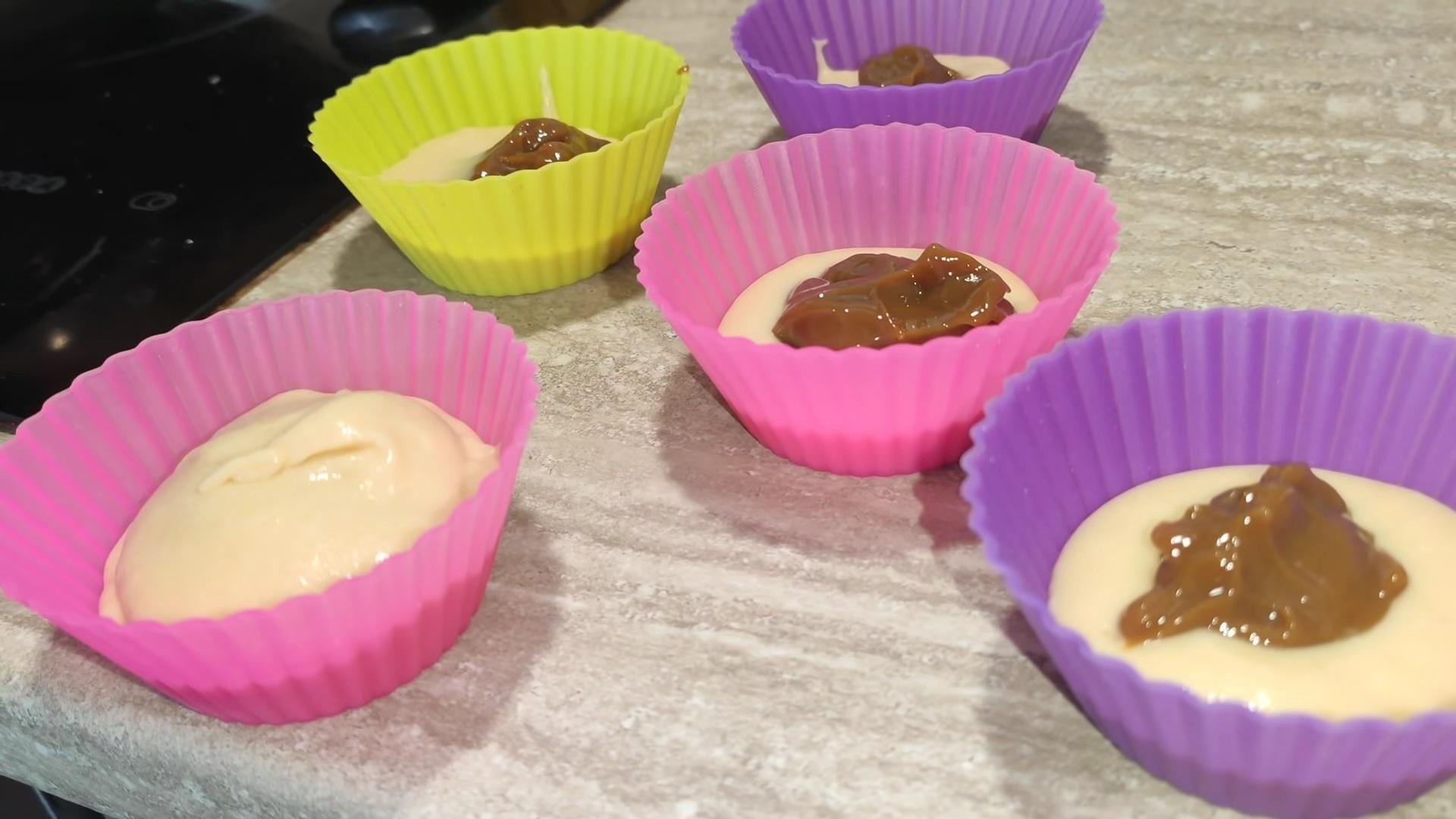 وصفة - كعكات بارني بالحليب المكثف - الخطوة 5