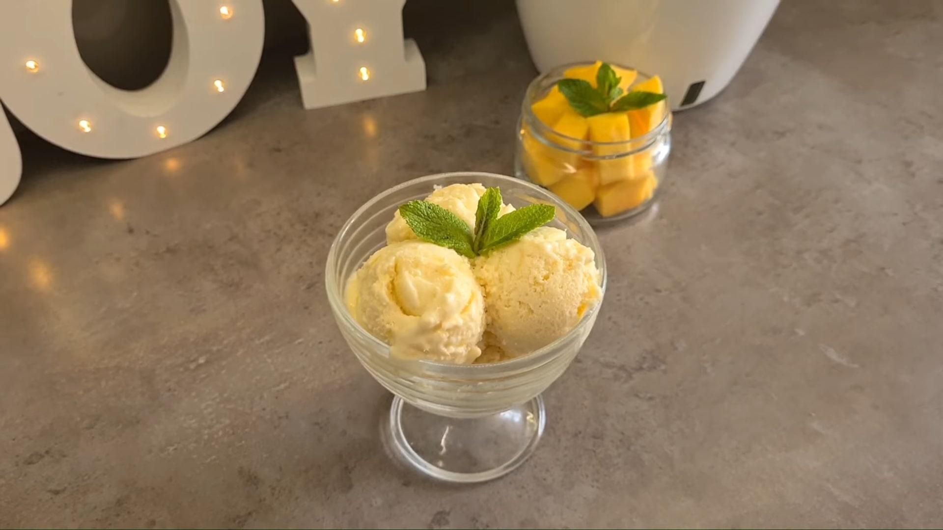 Recepta - Gelat de sorbet de mango: la millor recepta - Pas 8