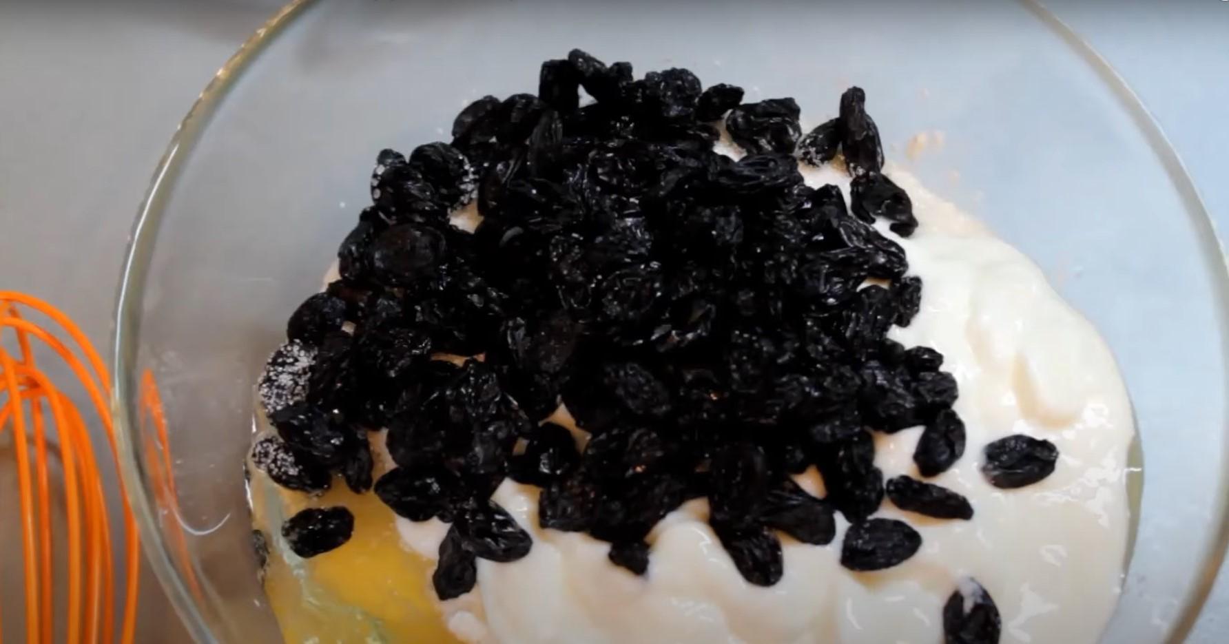 Opskrift - Chokolade-rosinmuffins - Trin 5