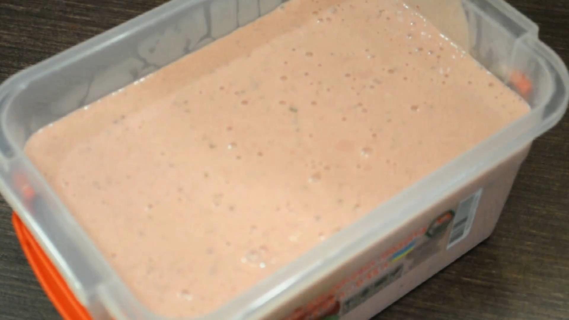 وصفة آيس كريم الفراولة والنعناع - الخطوة 6