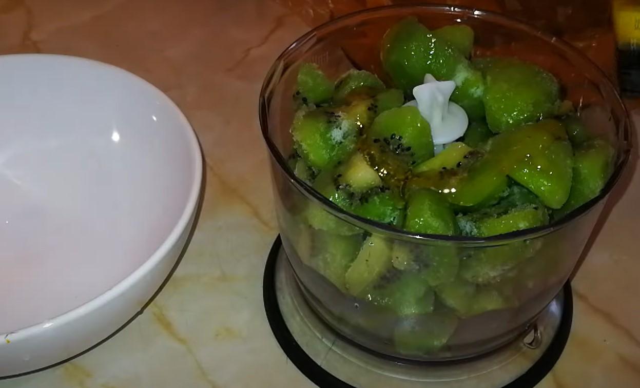 Recepta - Sorbet de kiwi: una recepta de postres fredes - Pas 4