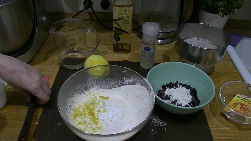 Opskrift på blåbærmuffins i fastetiden med billeder - Trin 2