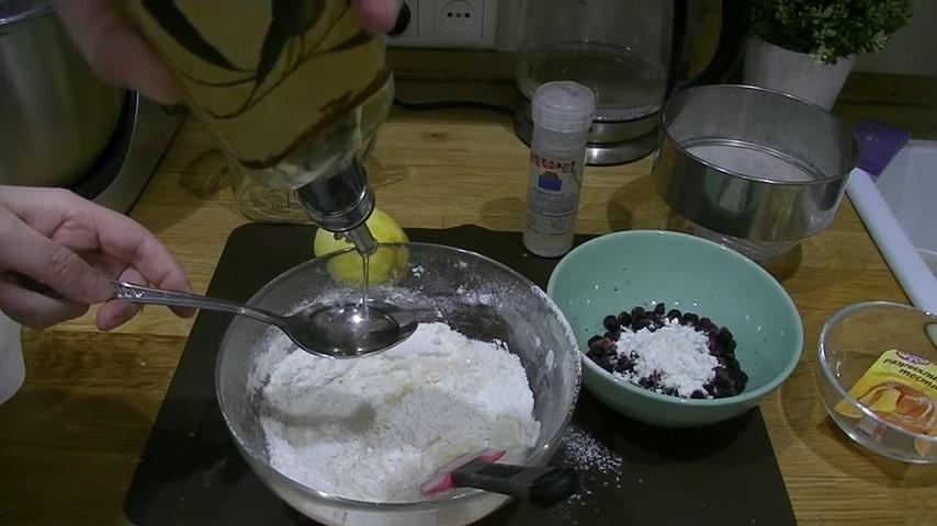 Opskrift på blåbærmuffins i fastetiden med billeder - Trin 3