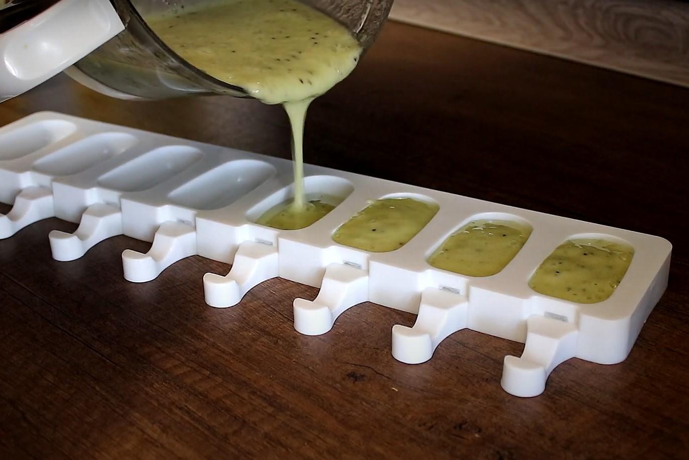 Recepta - Sorbet de plàtan i kiwi casolà - Pas 4