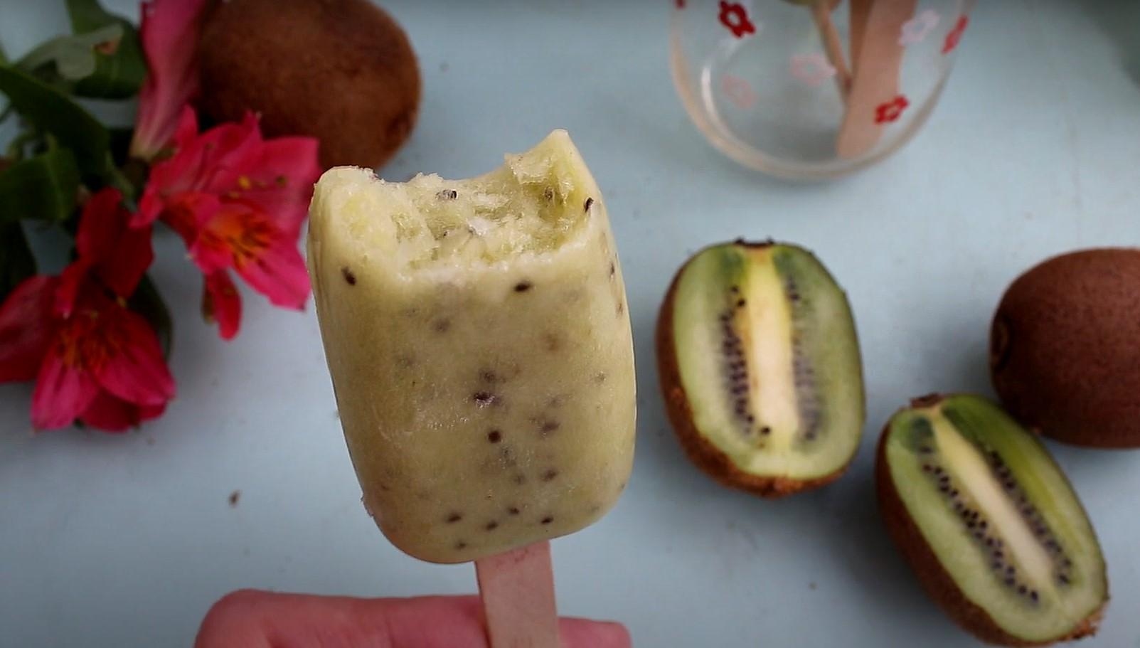 Recepta - Sorbet de plàtan i kiwi casolà - Pas 5