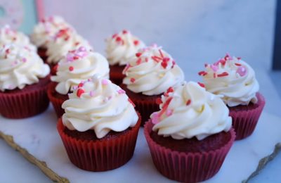 كب كيك ريد فيلفيت - الخطوة 15