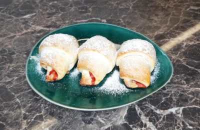 كرواسون الفراولة - الخطوة 7-3