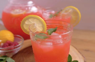 عصير الليمون والتوت - الخطوة 8