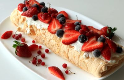 لفائف المرينغ مع الإريثريتول - الخطوة 12