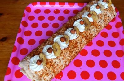 لفائف مرنغ الموز - الخطوة 13