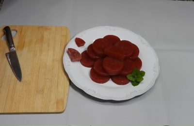 مربى الفراولة مع الجيلاتين - صورة