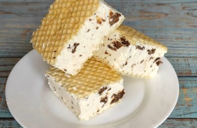 Wie man Eiscreme mit 33% Sahne zubereitet – Foto