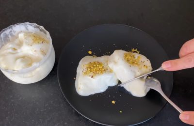 Türkisches Ziegenmilcheis Dondurma – Foto