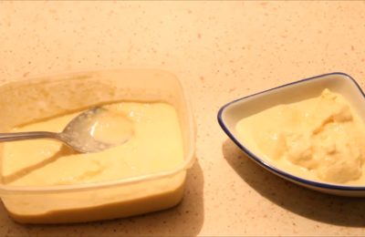 صورة لآيس كريم التفاح