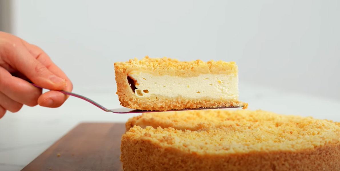 Carský tvarohový koláč