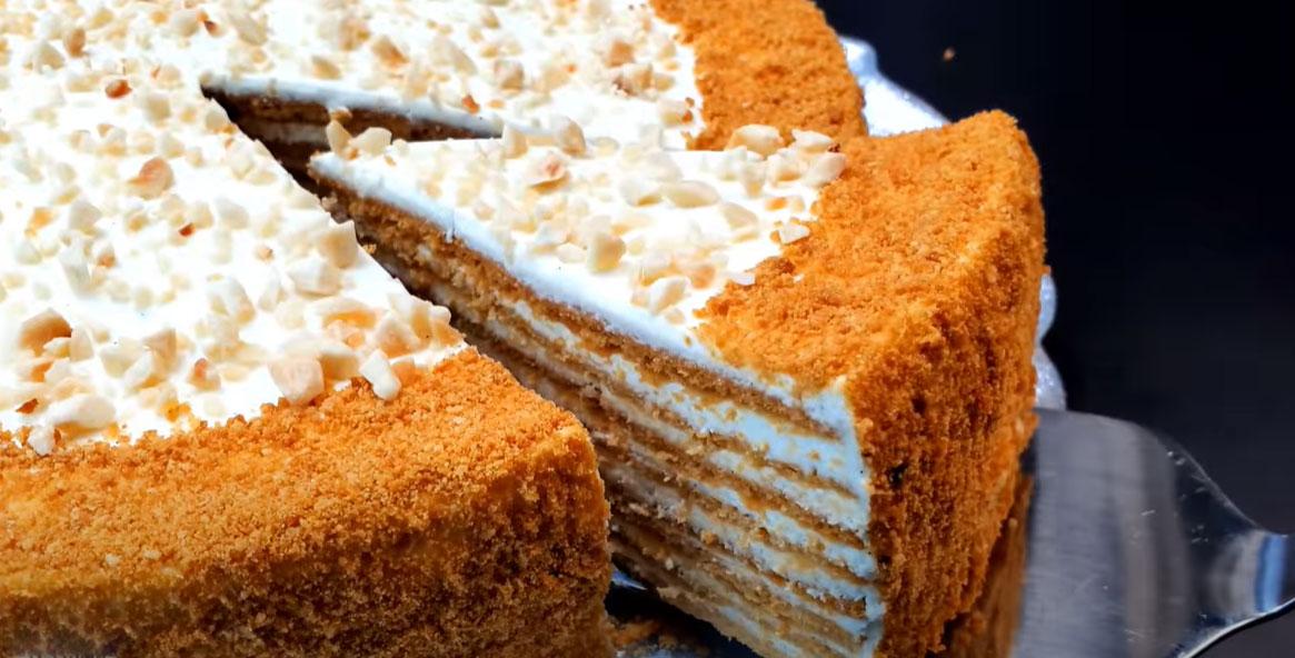 Pastís de mel "Ryzhik"