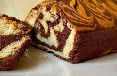 كعكة الرخام - وصفة بسيطة خطوة بخطوة