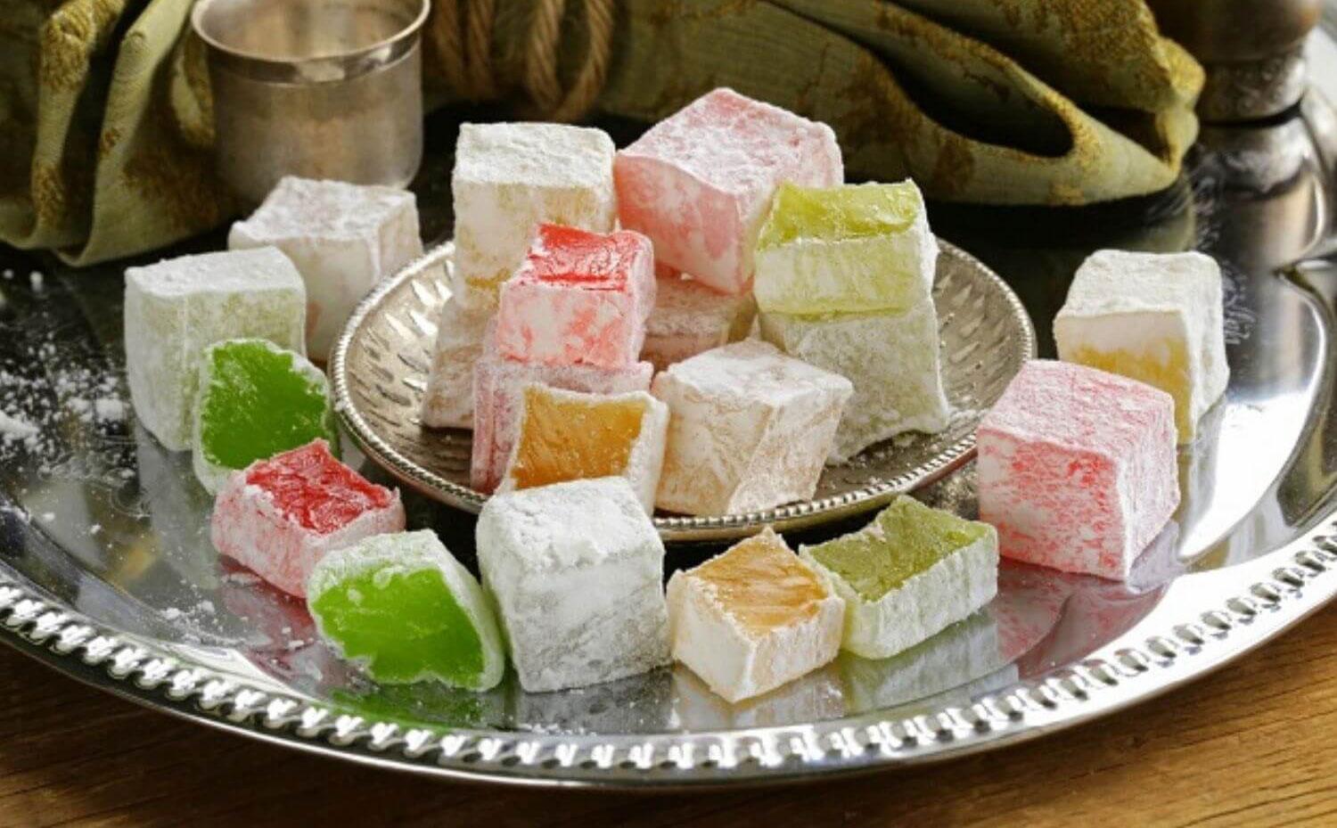 Delícies turques multicolors