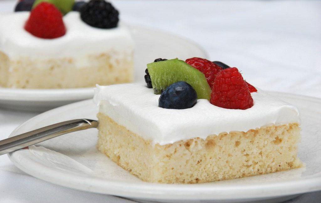 Pastís de tres llets