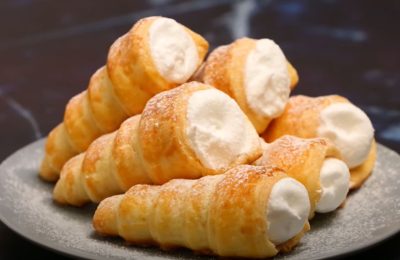 Gefüllte Brötchen mit Sahne: Ein klassisches Schritt-für-Schritt-Rezept