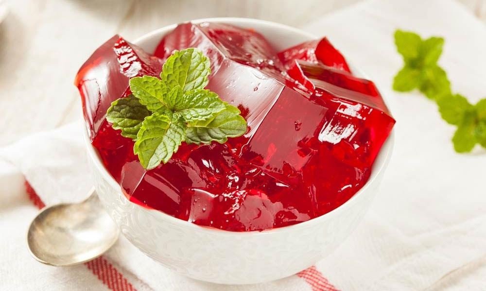 Gelatina a base de gelatina