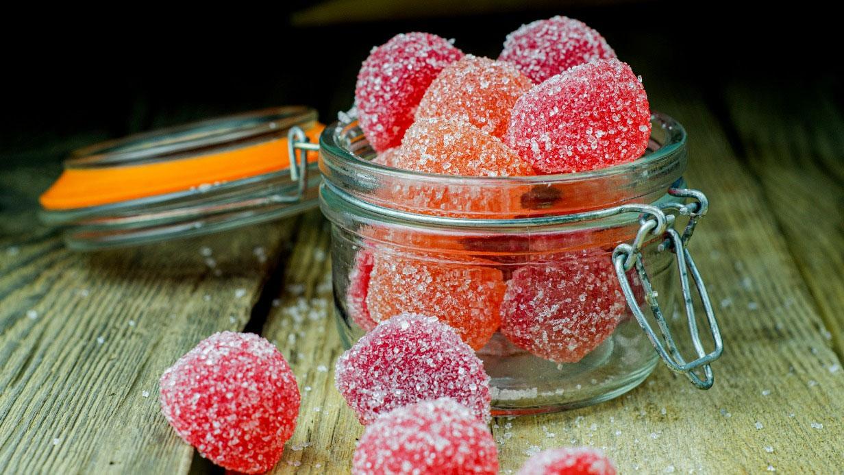 Melmelada sobre agar-agar