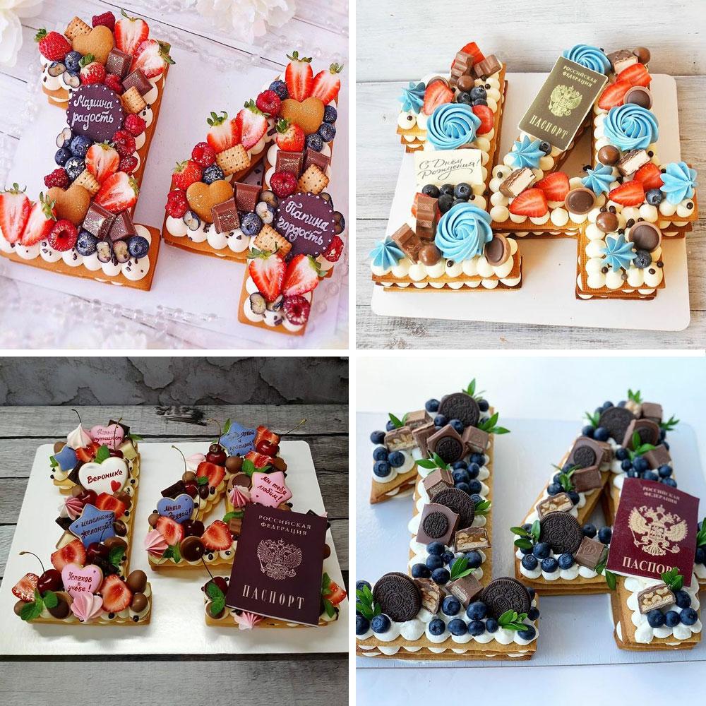 Un pastís de números per a una nena de 14 anys