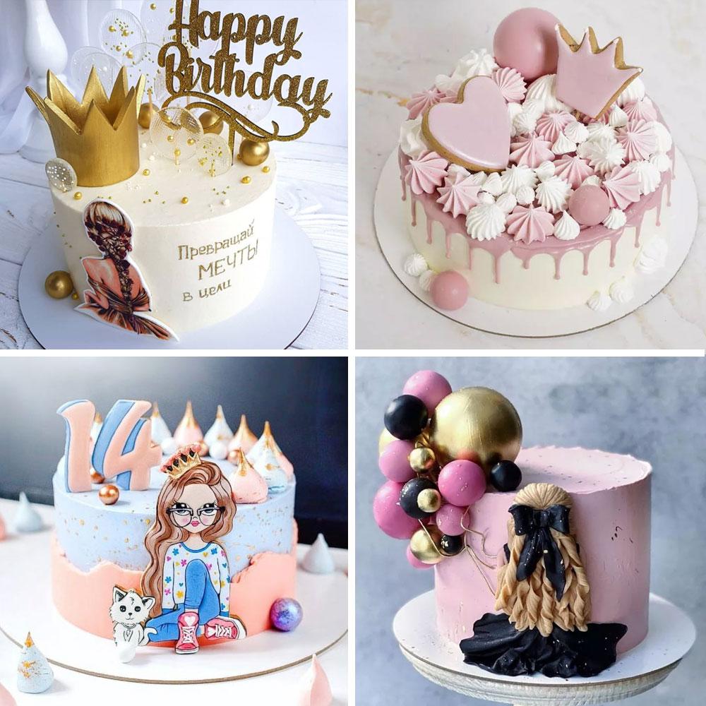 Com decorar un pastís per a una nena