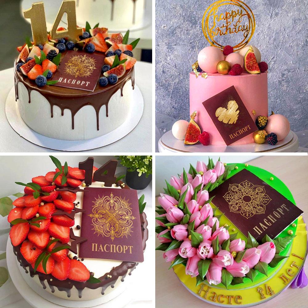 Com dissenyar un pastís de passaport per al 14è aniversari d'una nena