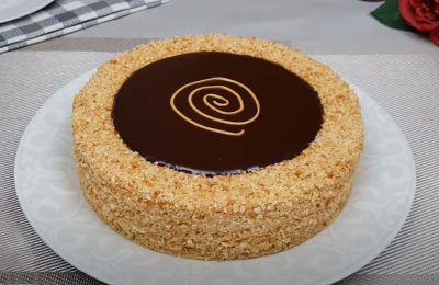 كعكة الوافل بالحليب المكثف: وصفة كلاسيكية خطوة بخطوة