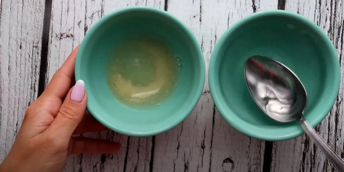 Recepta de gel decoratiu de gelatina: pas 1