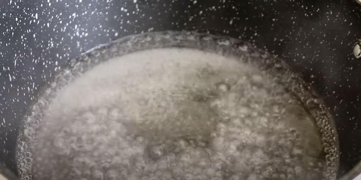 Recepta de gel decoratiu de gelatina: pas 3