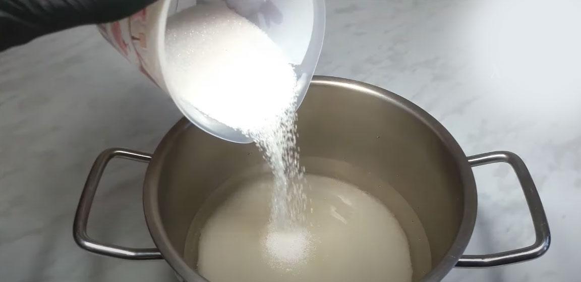 Recepta de gel decoratiu amb pectina: pas 2